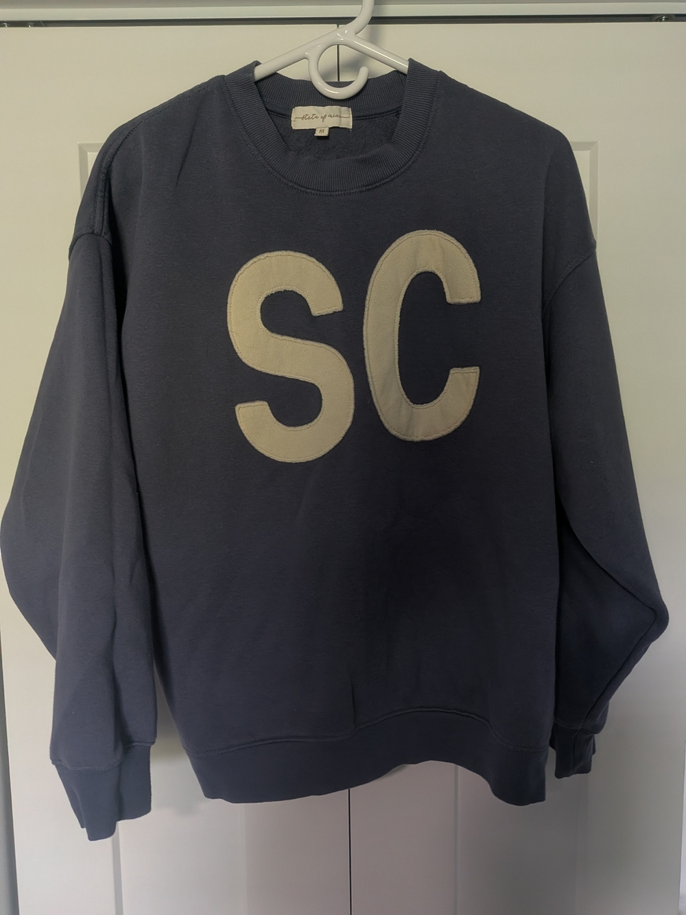 State of Mine Women's Sweatshirt Size M Dark Blue Navy SC South Carolina